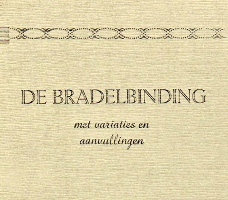 Bradelbinding-jannie