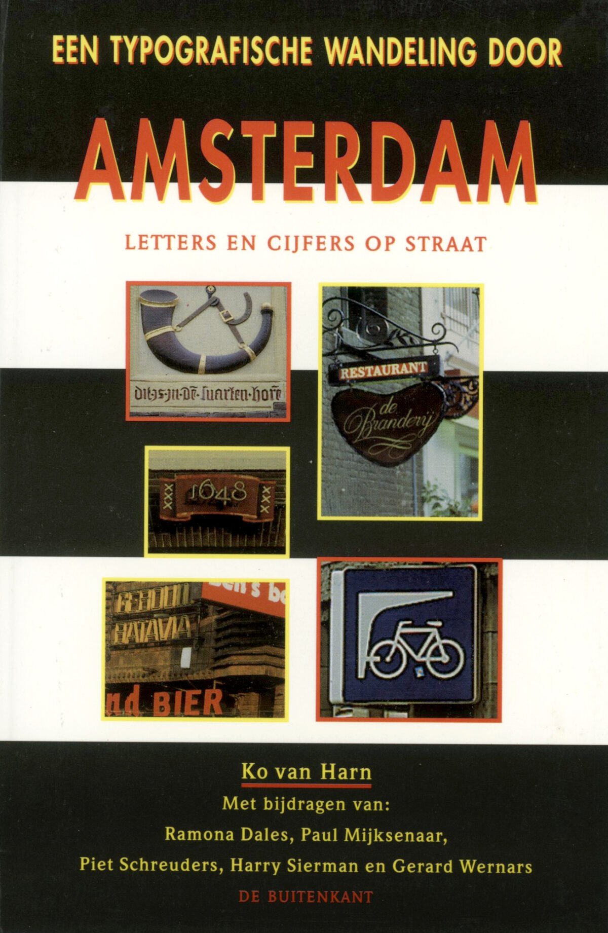 Een typografische wandeling door Amsterdam